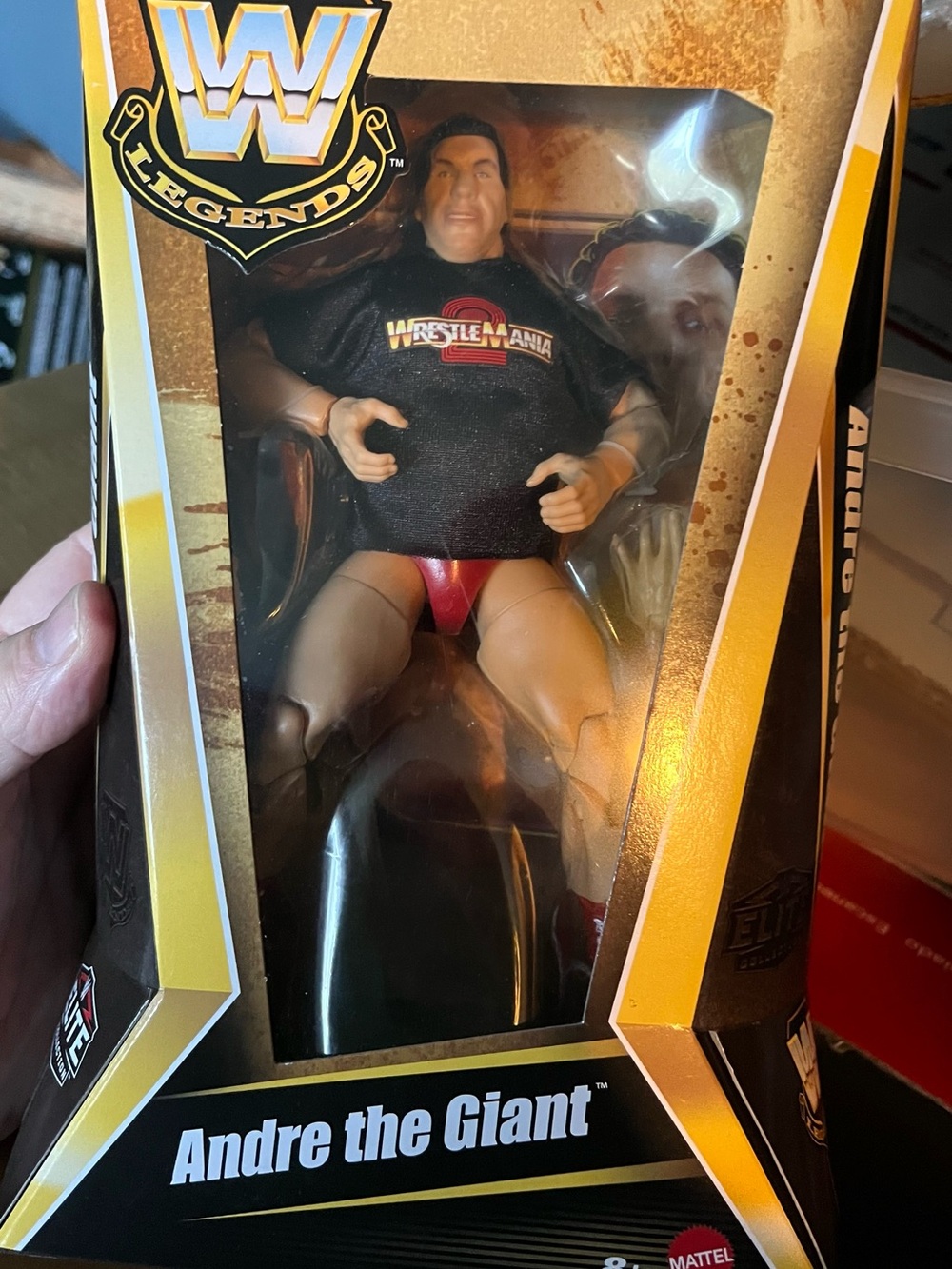 WWE Andre the Giant Mattel figure . Chase .
